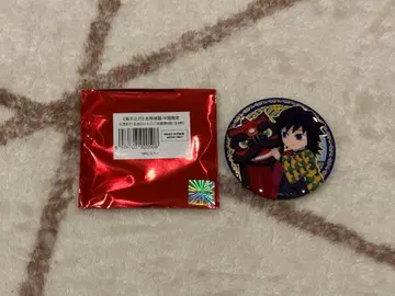 귀멸의 칼날 중국 한정판 비유 캔뱃지 토미오카 기유 1