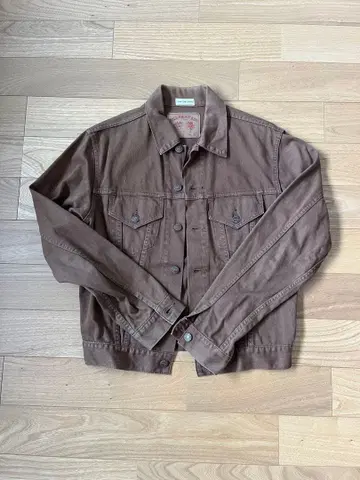 FULL COUNT & CO. 브라운 데님 자켓