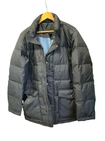 블랙 다운 자켓