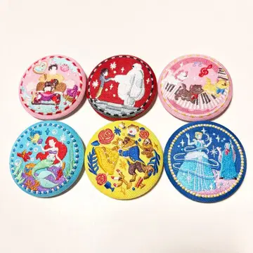 디즈니 자수 캔뱃지