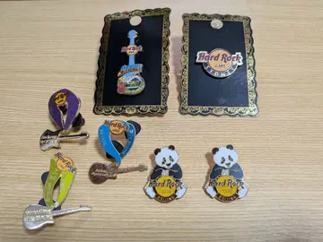 Hard Rock Cafe 핀 배지 7세트