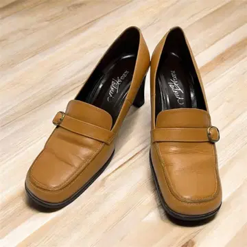 [리걸 테일러드] (24.5cm) 로퍼 스퀘어토 천연 가죽