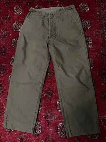 부처 프로덕트 워크 팬츠 카키 앳 라스트 w32