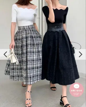 새상품급 벌스데이 바쉬 SCALLAP LADY TOPS