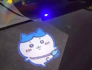 하치와레 자동차 도어 웰컴 라이트 2세트