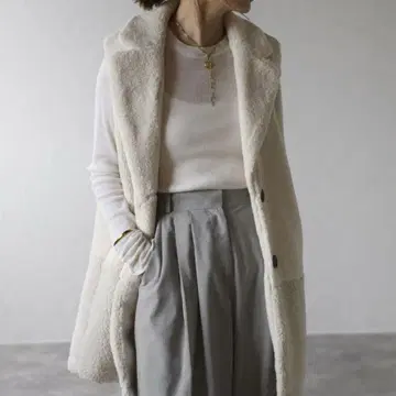 보아 플리스 베스트 M 사이즈