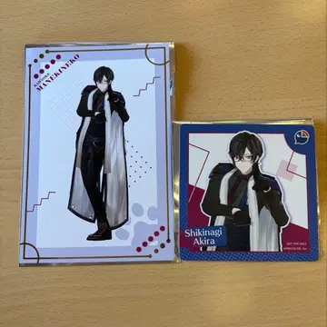 사계절 나기 아키라 마네키네코 x IMPACT 콜라보 드링크 코스터