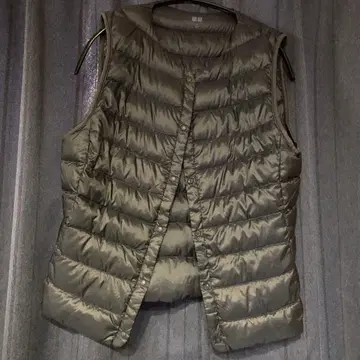 다운 자켓 후드 부착 블랙