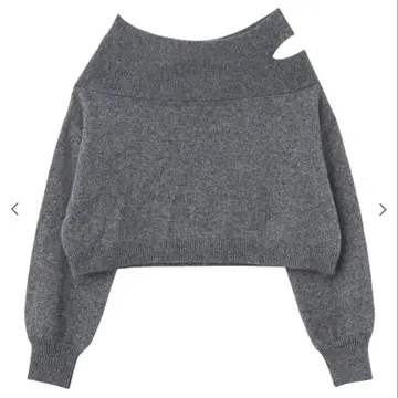 코코딜 라쿤 오프숄더 니트