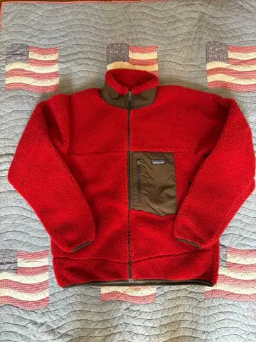 미사용 새상품 파타고니아 클래식 레트로X 빨간색(M) patagonia