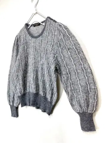 615 이탈리아제 BAXER 고급 캐시미어 알파카 니트 스웨터 40