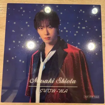 SHOW-WA 회장 예약 한정판 클리어 포토 카드