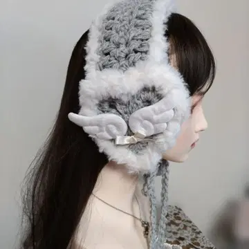 천사의 날개 귀도리 핸드메이드 천사계 패션 스카이블루계 패션 로리타