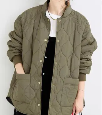 [ 새상품급 ] 워셔블 / 퀼팅 리버서블 블루종 B.C STOCK