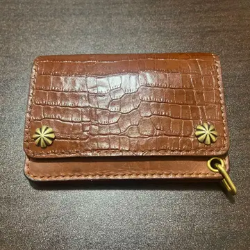 트래커 지갑 악어 엠보싱