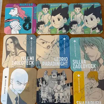HUNTER x HUNTER 코스터 세트 10장