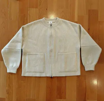 어반 리서치 도어즈 니트 ZIP 블루종 베이지