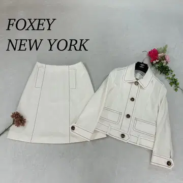 K232 S M 폭시 뉴욕 스커트 셋업 여성용