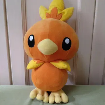 모쿠로 봉제 인형 약 30cm 오렌지