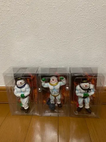 크리스마스 스노우맨 마쏘 3체 세트