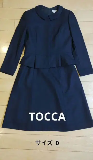 TOCCA (포멀) 카라 부착 원피스와 자켓 수험용으로도
