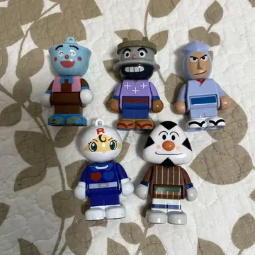 호빵맨 블록 라보 스윙 롤빵나, 가쓰부시맨 등 5종 세트