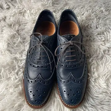 처치 윙팁 36 네이비 펀칭