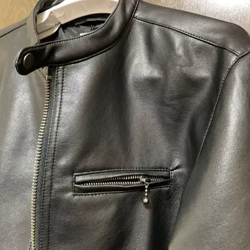 싱글 라이더 자켓 블랙