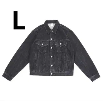 OVY Japan Black Washed Denim Jacket L
