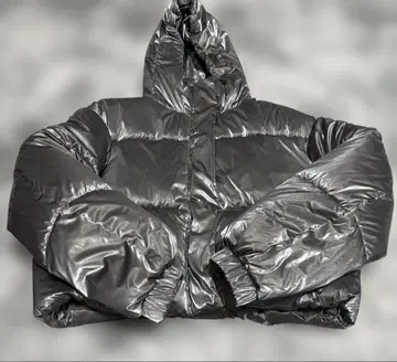 ZARA 실버 다운 자켓 S 사이즈