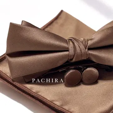 나비 넥타이 브라운 3세트 남성용