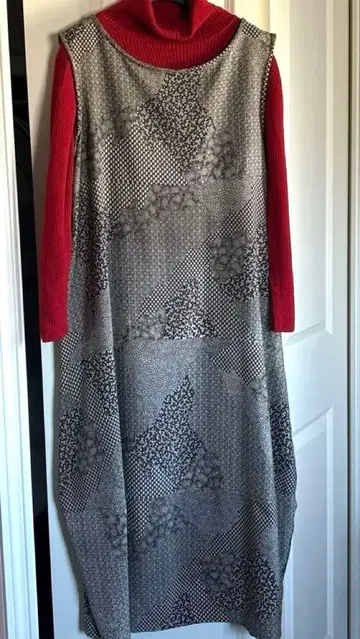 순수 실크 에도 코몬 원피스 실크 100%