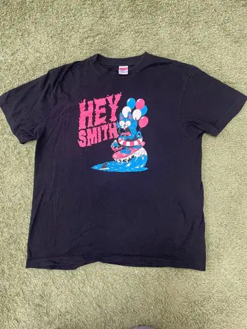HEY SMITH 티셔츠 L 사이즈 블랙