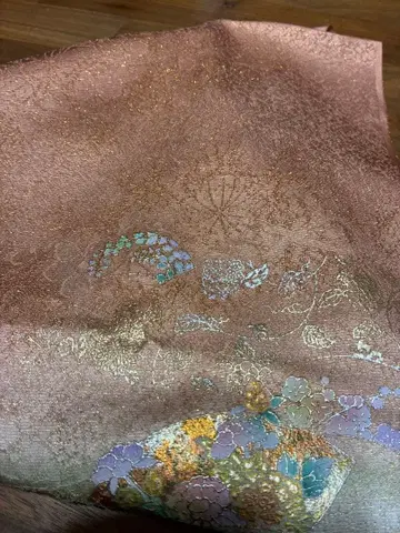 오비 장식 천 골드 라메 고져스 금실 은실