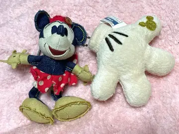 디즈니 미니 데님 마스코트 봉제 인형