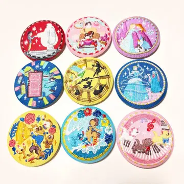 디즈니 자수 캔뱃지