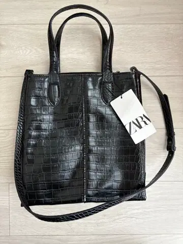 ZARA 크로커다일풍 숄더백