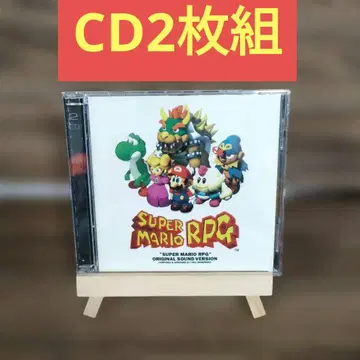 CD 2장 세트 슈퍼 마리오 RPG 사운드 트랙 CD