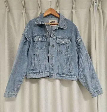 녹차 라이트 블루 데님 자켓 L 사이즈