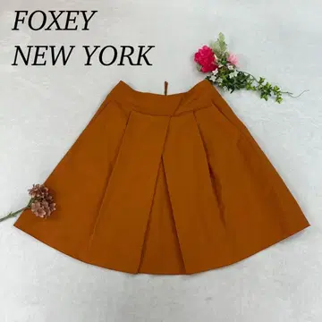 K236 새상품급 M 폭시 뉴욕 플레어 미디 스커트 여성용