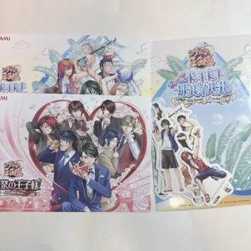 테니프리 두근두근 서바이벌 스티커 세트 엽서 신 테니스의 왕자님