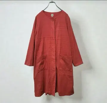 츠하루 바이 사만사 모스모스 노카라 자켓 스프링 코트