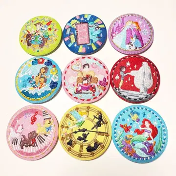 디즈니 자수 캔뱃지