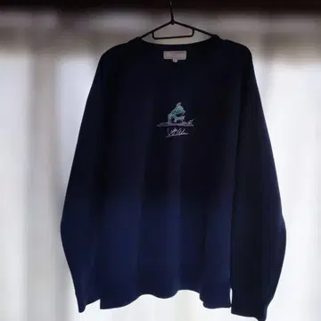 LEFT ALONE 남성용 L 네이비 트레이너