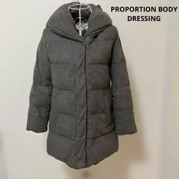 하자품 PROPORTION BODY DRESSING 다운 자켓