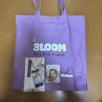 8LOOM 쿠루시마 타쿠미(NOA) 꽃 토트백과 혜택 세트 묶음 판매