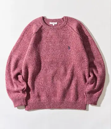 와인 니트 U.S POLO ASSN 미사용