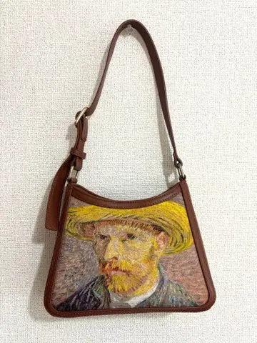 LILY BROWNTHE MET 고흐 초상화 디자인 숄더백