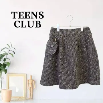 zG807 [ F ] TEENS CLUB 스커트 하의 A라인