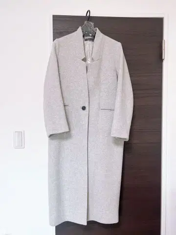 kei shintata 그레이 롱 코트 styling/